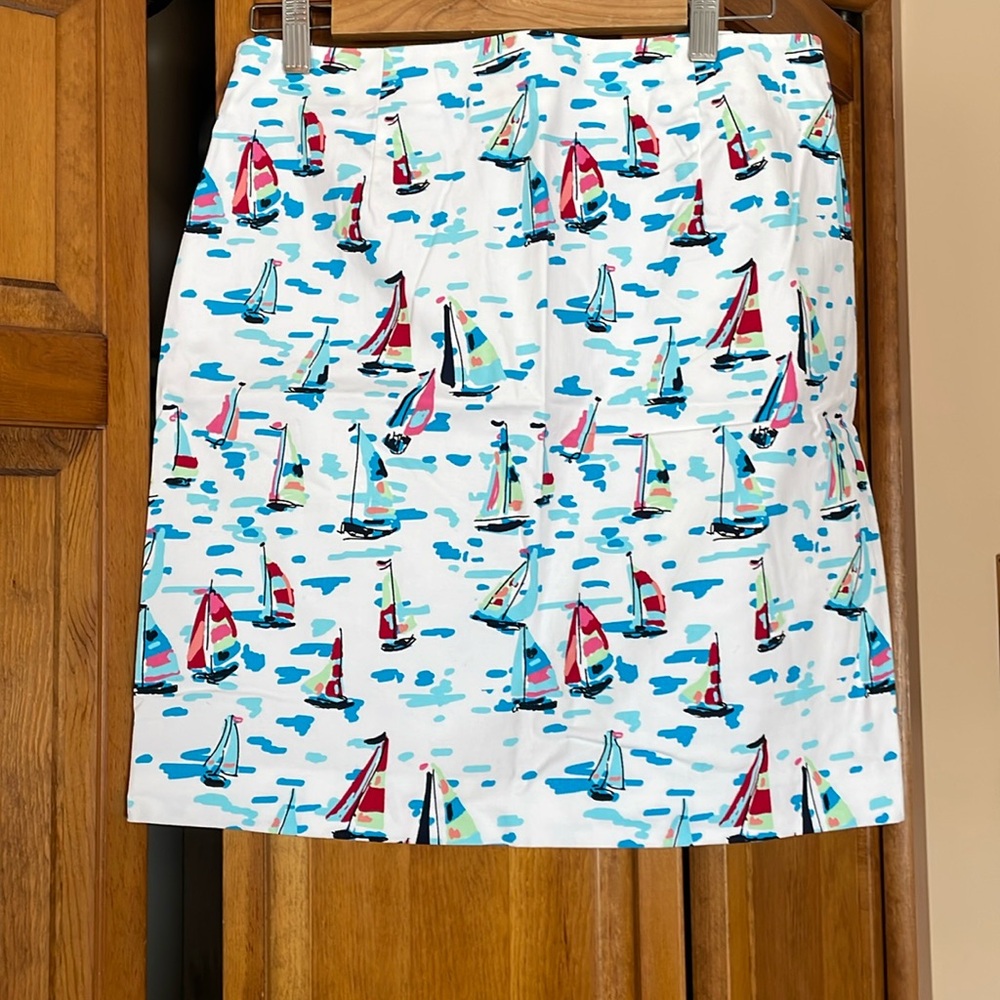 Talbots cotton skirt